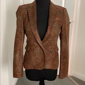 Zara ribbed brown jacket perfect for Fall!!!